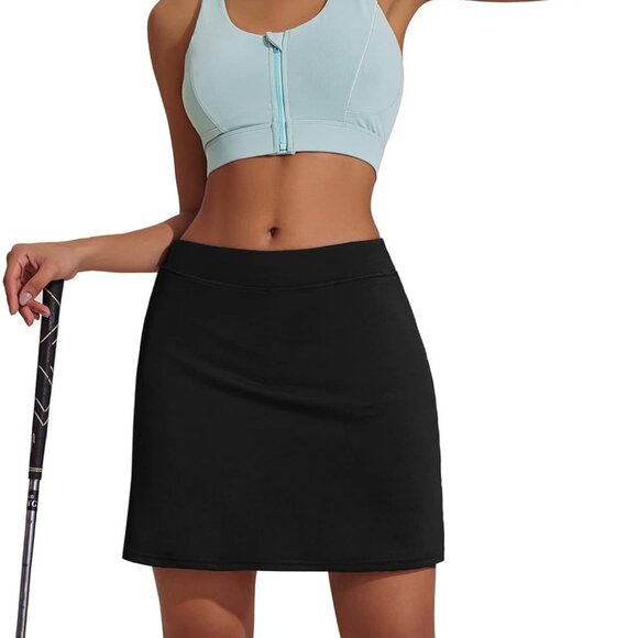 Women's Active Performance Skort Lightweight Skirt for Running Tennis Golf Worko - Picture 4 of 8